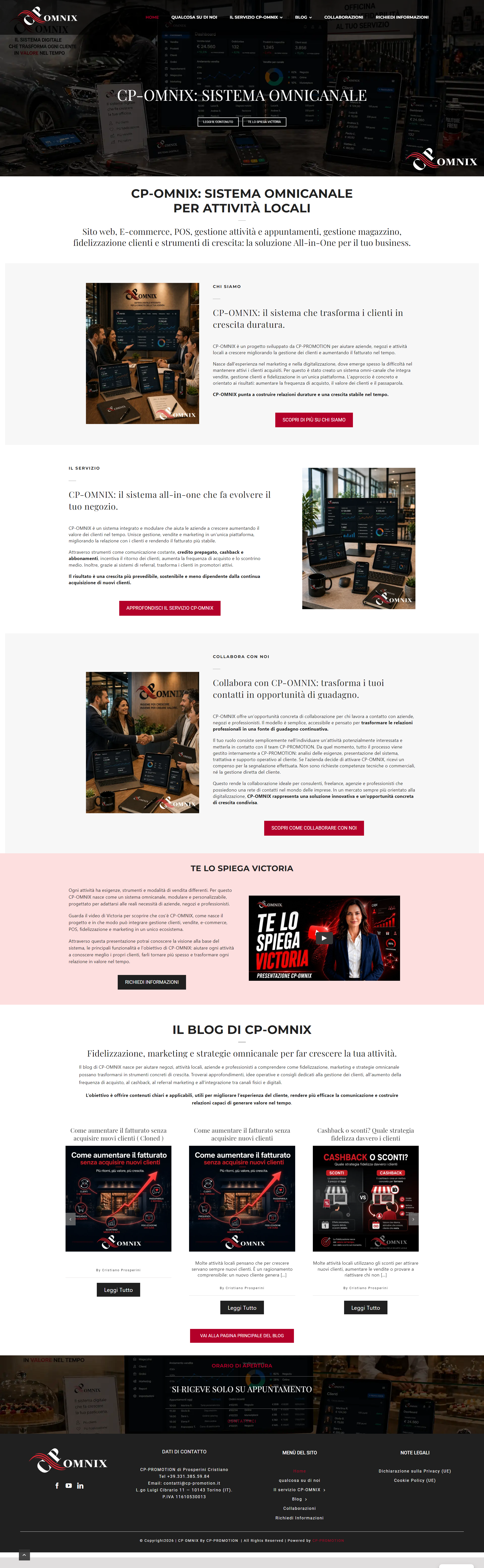 Anteprima sito CP-OMNIX TEST